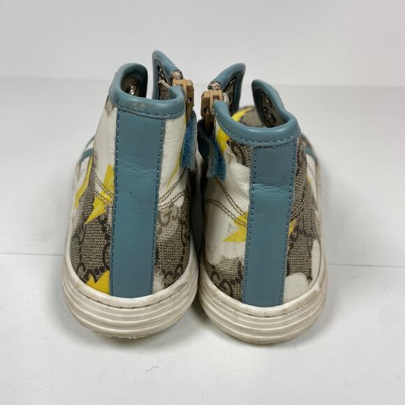 Kids Gucci High Top Sneakers for Sale up to 90% Off: Poshmark Gucci Kids Hi Top Tennis Shoes Size 28